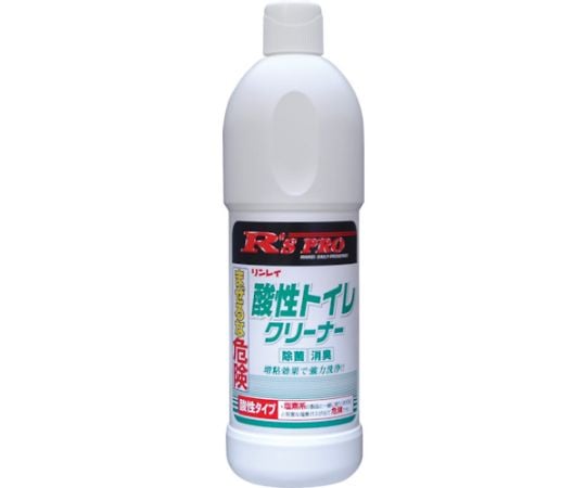 R'sPRO 酸性トイレクリーナー 800ml 787433 1本