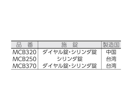 手提金庫 MCB250 1台