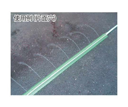 家庭用融雪プロテクター 3m 片面穴 KUP-03S 1セット