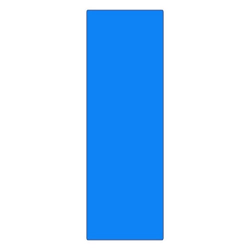 Plain PVC board PVC-22 (blue) 057225 1 sheet