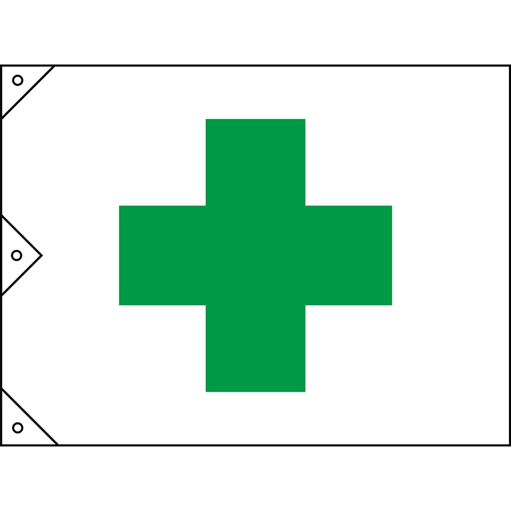 Flag Safety flag (medium) 250022 1 piece