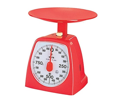 アナログクッキングスケール 1439 1kg レッド 1439-1kg 1個