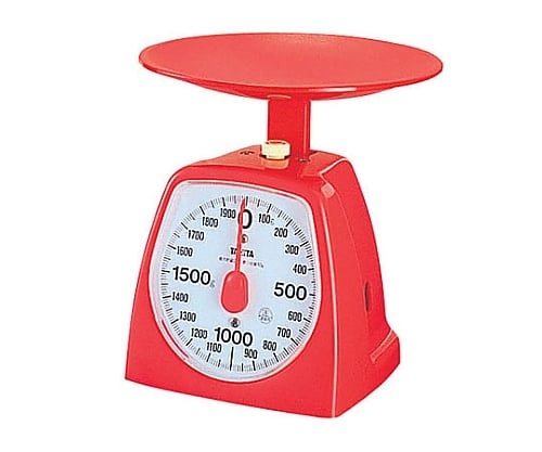 Analog Cooking Scale 1439 2kg Red 1439-2kg 1pc