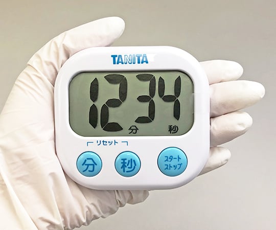 デジタルタイマー でか見えタイマー ホワイト TD-384 1個