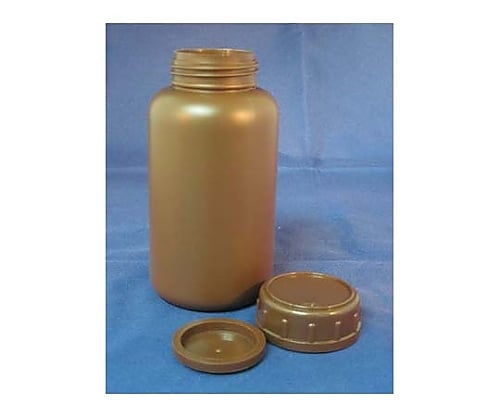 PE広口瓶(茶) 250ml M1-004-05 1本