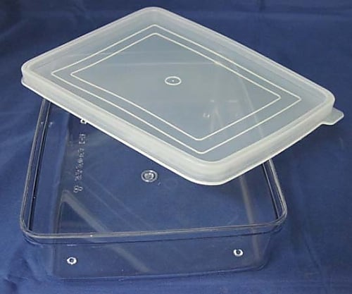 シール容器 角型 1100mL K-4A 1個