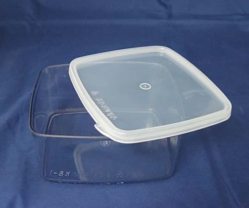 シール容器 角型 600mL KS-1 1個