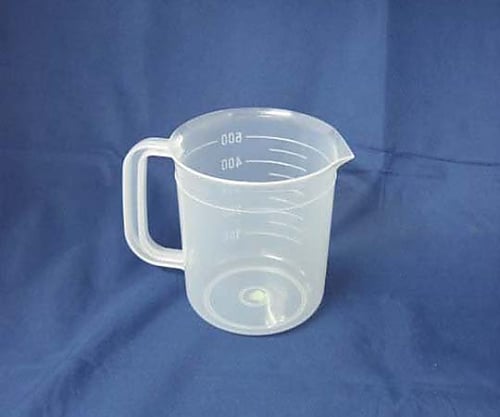 PP beaker with handle 500mL (Ralic) M4-450-01 1 piece