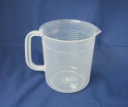 PP beaker with handle 1000mL (Ralic) M4-450-02 1 piece