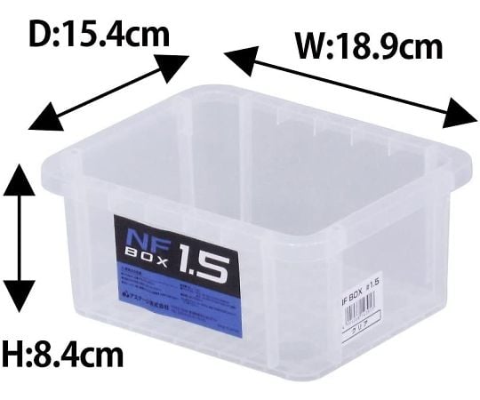 NF 박스 #1.5 클리어 444002 1개