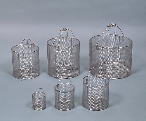 Round cleaning basket 100φ×100(H) SS100 1 piece