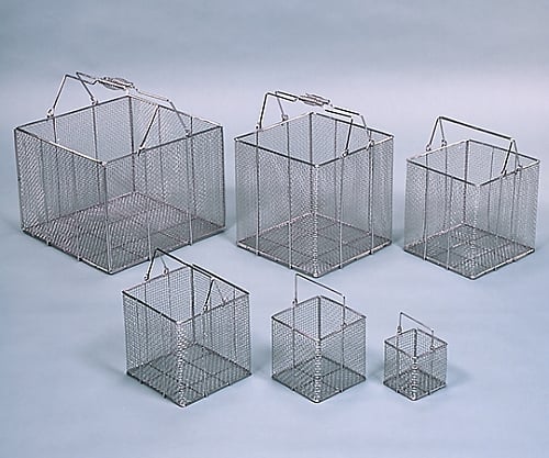 Square cleaning basket 400 x 200 x 200 (H) SS422 1 piece