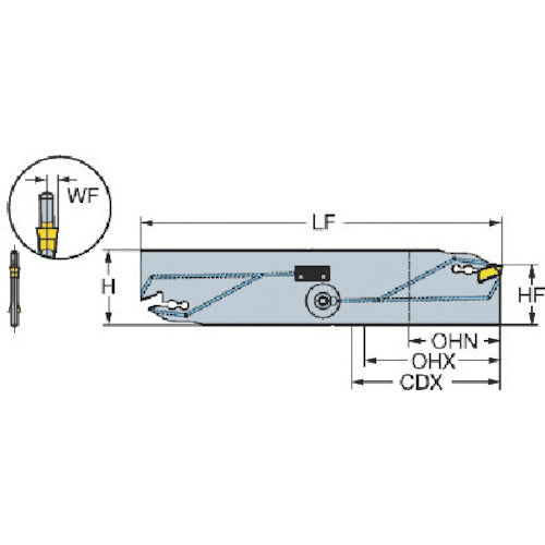 샌드빅 코로컷 QD(420) QD-NN2H60C25A 1개