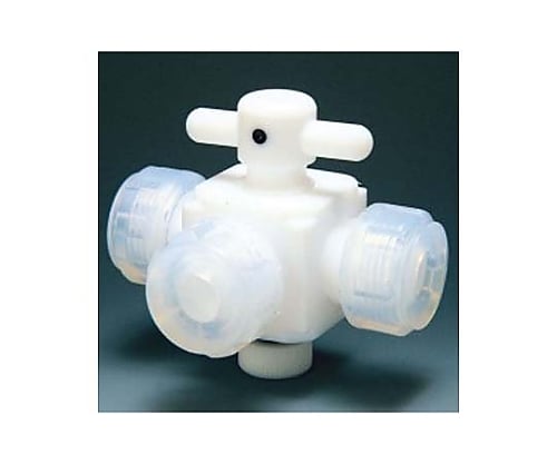 フッ素樹脂 三方バルブ接続 6φ NR0030-001 1個