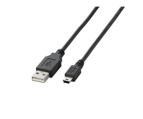 USB2.0 cable A-miniB type normal 1m black U2C-M10BK 1 pack