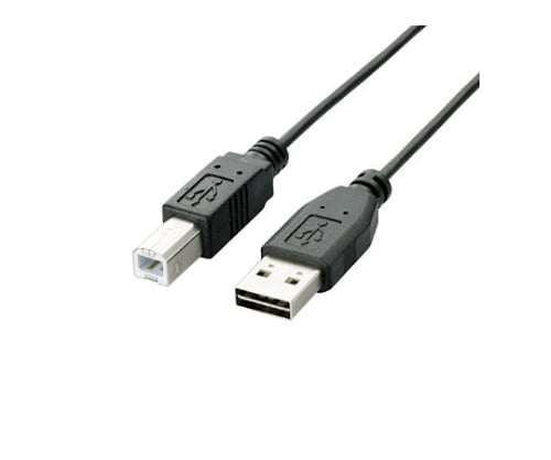 USB 2.0 Cable, Reversible Connector, AB Type, Normal, 1m, Black, U2C-DB10BK, 1 Pack