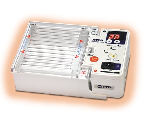 전원 부착 소형 아가로스 전기 영동 장치 「서브 머지·미니」 2322100/WSE-1710 1 세트