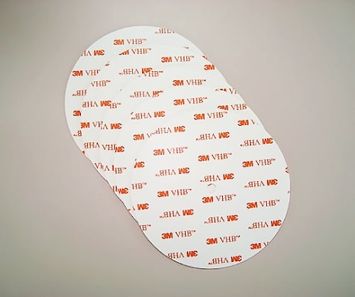 Replacement double-sided adhesive pad for φ100 discs, pack of 5 LQ-23, 1 bag (pack of 5)