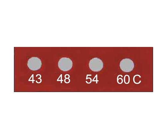 템프 플레이트 11mmx 3mm 4점 표시 미니 10장입 441-043 1케이스(10장입)