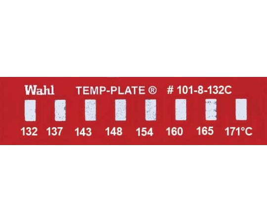 Temp Plate 38mm x 10mm 8-point display 10 pieces 101-8-132 1 case (10 pieces)