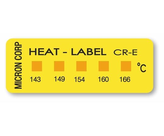 Heat label (irreversible) 43mm x 16mm 5-point display 1 case (10 sheets) CR-E 1 case (10 sheets)