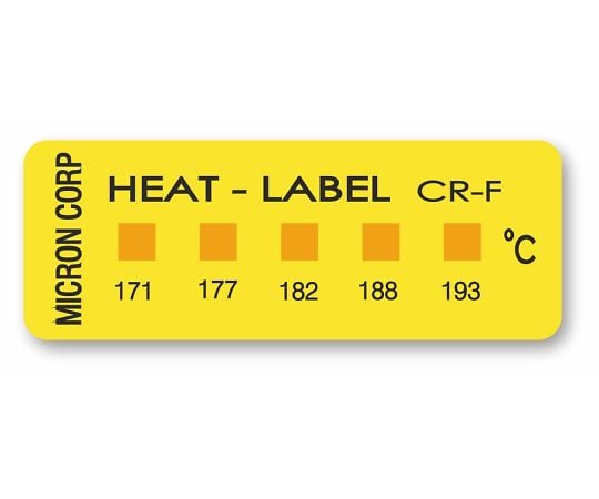 Heat label (irreversible) 43mm x 16mm 5-item display 1 case (10 sheets) CR-F 1 case (10 sheets)