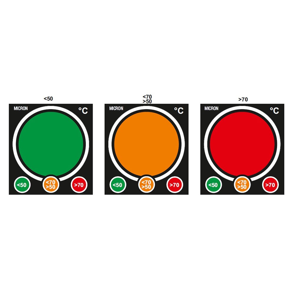 Traffic Light Indicator (Reversible) W48mm x 52mm 1 case (10 sheets) TF50-70 1 case (10 sheets)
