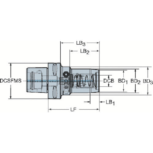 サンドビック コロチャック930 高精度チャックホルダ(530) 930-C6-S-20-091 1 本