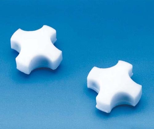 PTFE stir bar flat cross type FH-09 F-4064-001 1 piece