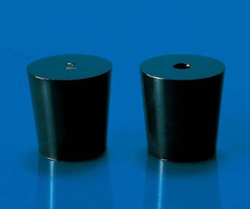 Fluorine rubber stopper No. 1 F-5004-001 1 piece