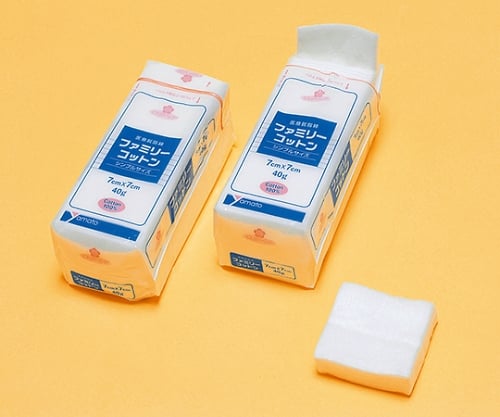 패밀리 코튼 7cm×7cm 40g 88017 1개
