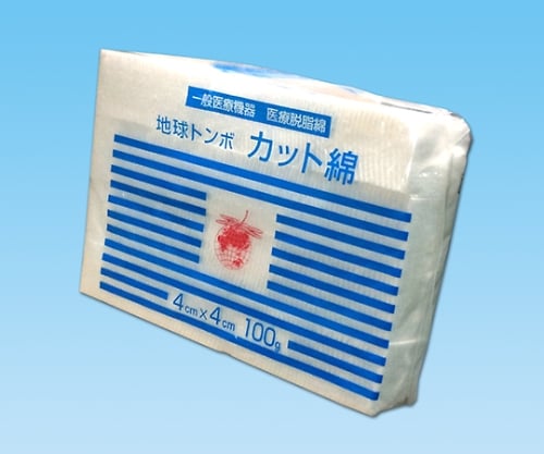 지구 잠자리 4cm×4cm 컷 면 100g 158352 1개