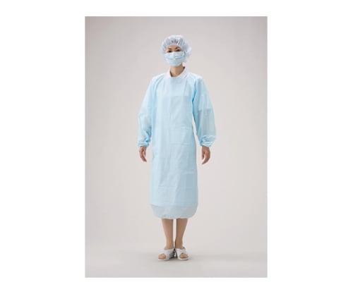 袖付PEエプロン 小箱(50枚入) ASPE-F-1 1箱(50枚入)