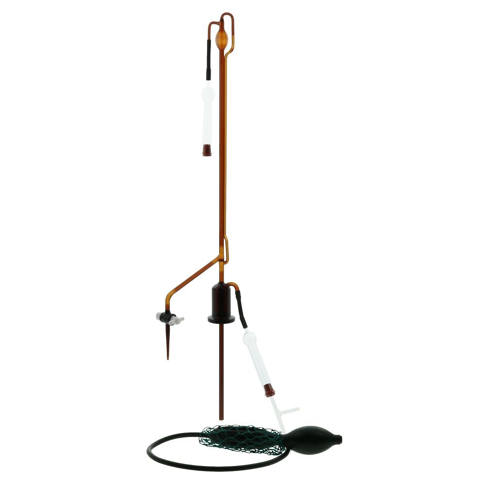 자동 뷰렛 슈퍼 그레이드 다갈색 PTFE 콕 첨부 본체만 10mL 022530-101 1개