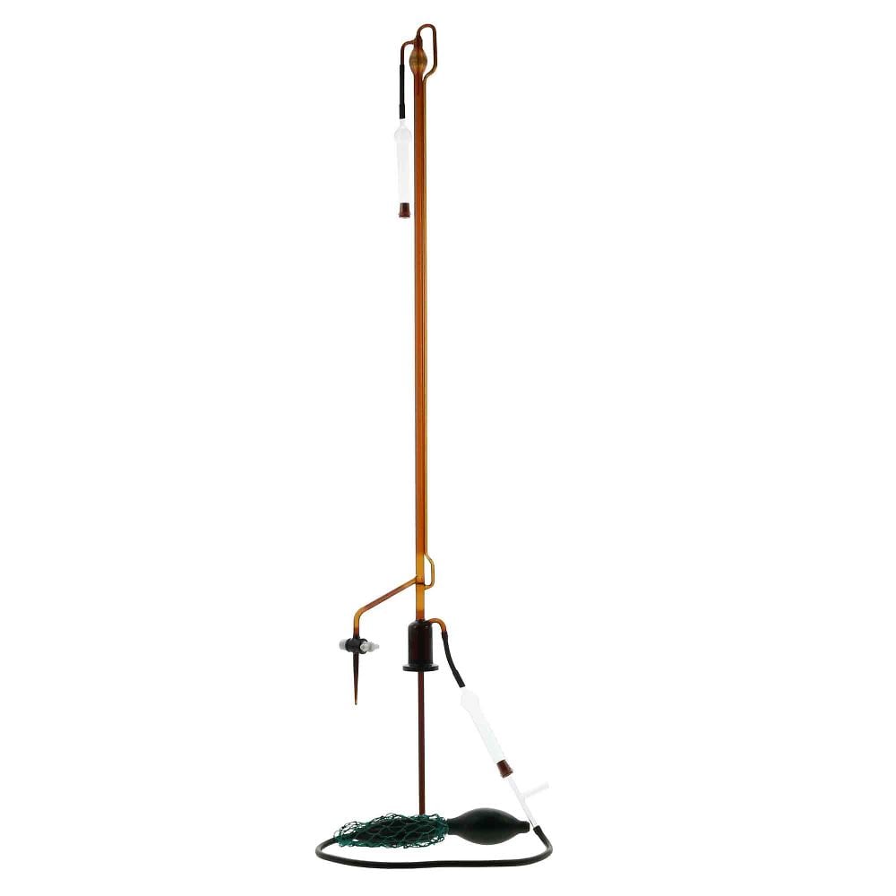 Automatic burette, super grade, brown, with PTFE cock, body only, 50mL, 022530-501, 1 piece