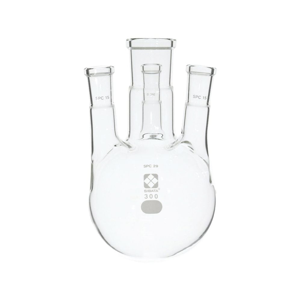 SPC 사구 둥근 바닥 플라스크 300mL 030180-15300 1개