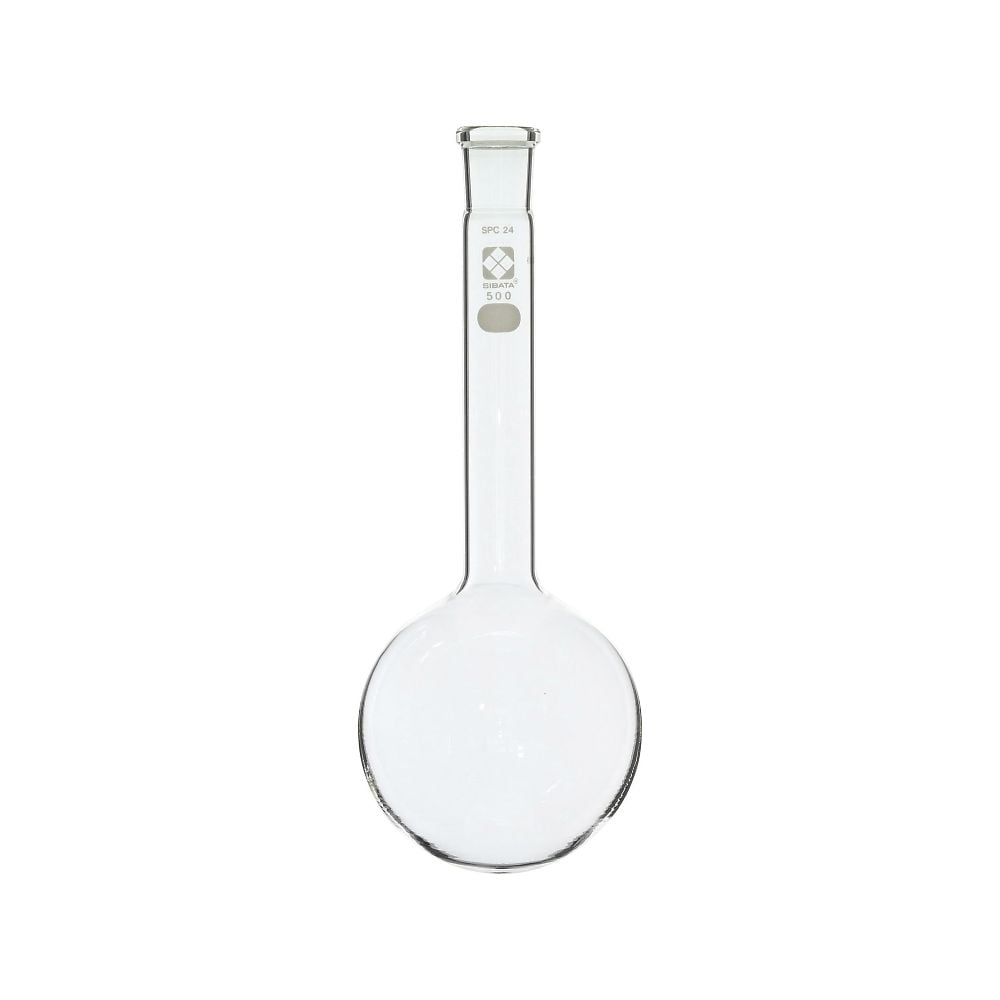 SPC 둥근 바닥 플라스크 장수형 500mL 031100-500 1개