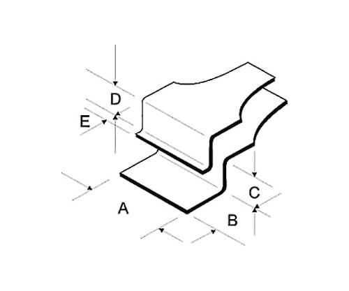 Wafer tweezers ID-4WFG 1 piece