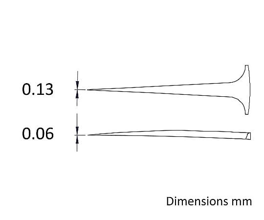 Ultra-precision tweezers ID-5. S 1 piece