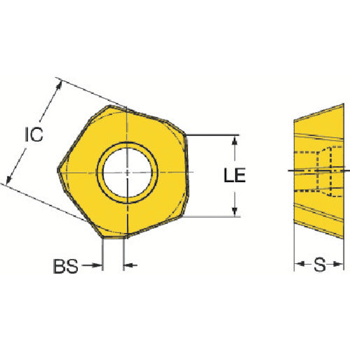 サンドビック コロミル419用チップ 4240 419R-1405M-PM 10 個