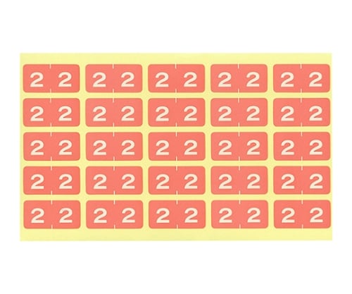 Color number label M 2 HK7753 1 pack (250 pieces) HK7753-2 1 pack (250 pieces)