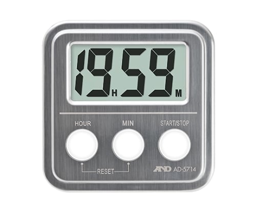 Buzzer sound Hi/Low switchable large LCD timer (20 hour type) AD-5714 1 unit