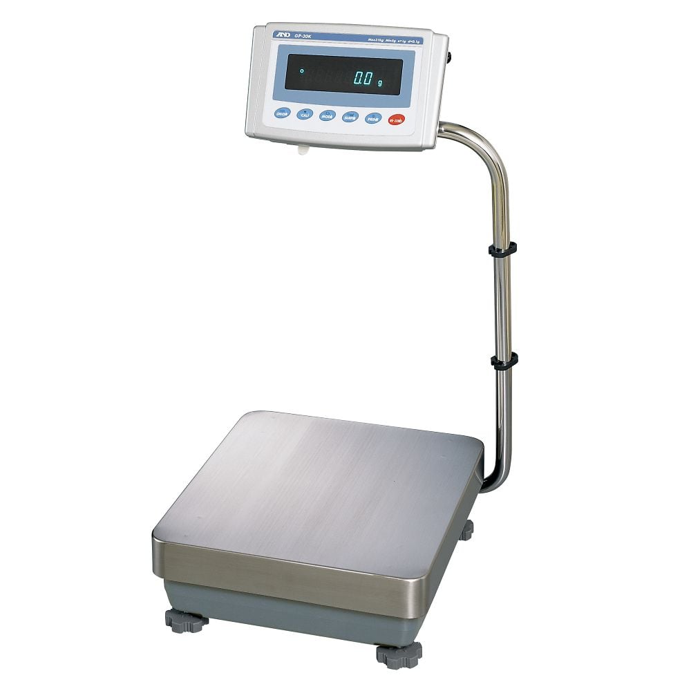 Heavy-duty balance with built-in calibration weights GP series Capacity: 31kg Minimum display: 0.1g GP-30K 1 piece