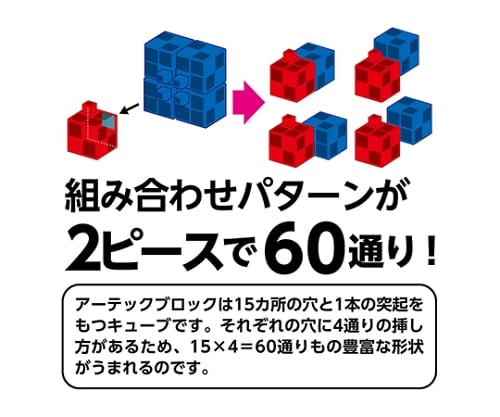 Artec Block Basic Square 100pcs Set Blue 77843 1 Pack (100 Pieces)