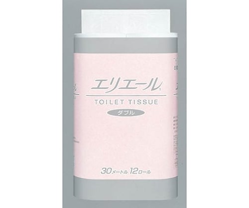 エリエール トイレットティシュー ダブル30m12R 1ケース(12ロール×6パック入) 20823060 1ケース(12ロール×6パック入)