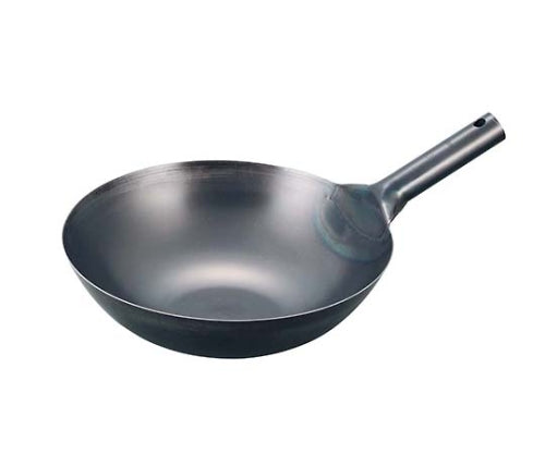EBM Iron Blue Temper Press Chinese Saucepan 27cm 2723800 1pc