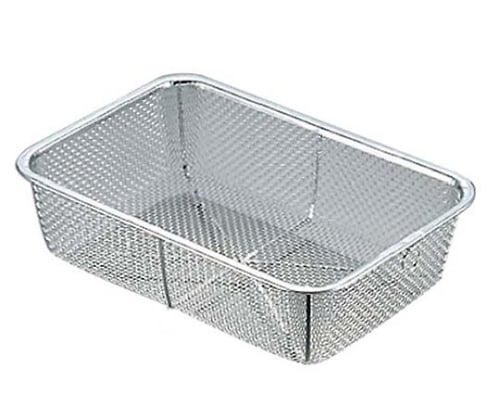 18-8 特角深型 ザル 8号 355×240 特大 31291 5643800 1個