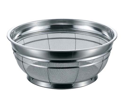 BK 18-8 F-type colander with color bars, regular mesh, 20cm, green, 0425910, 1 piece