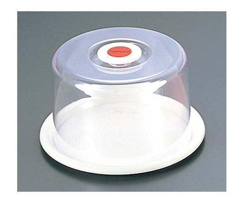 Lovely Hat Round Small White MT-038 10 inch 2577610 1 piece