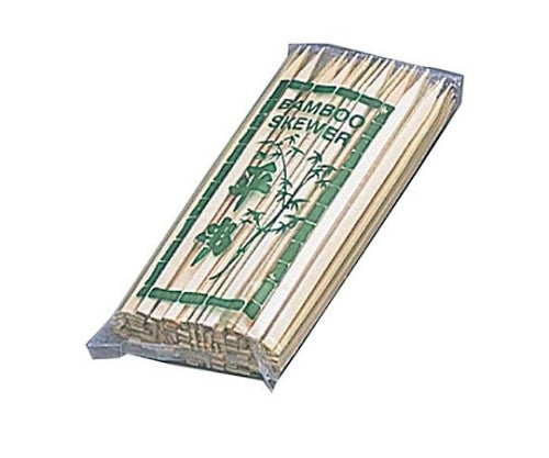 Bamboo flat skewers (100 pieces) 120mm 7502100 1 set (100 pieces)